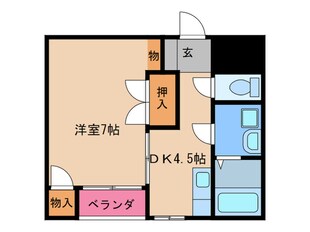 エスポア－ル和白の物件間取画像